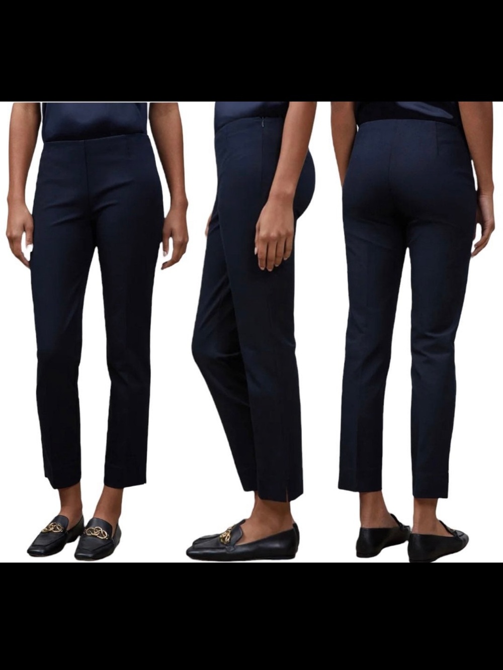 Lafayette 148 NY Murray Pant, Navy, XL